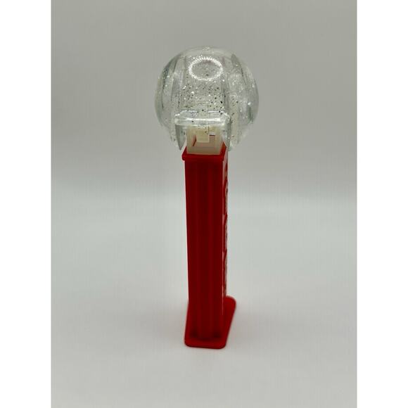 ~*Vintage*~Christmas snow ⛄️ globe Inspired Pez dispenser - Retired - Loose 👀 - Picture 4 of 6